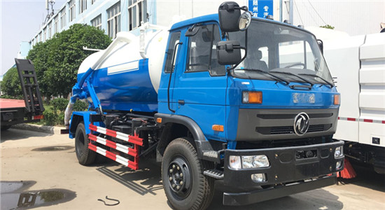 東風145吸污車︱8噸吸污車圖片