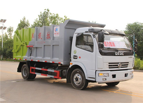東風(fēng)多利卡對(duì)接式垃圾車(chē)︱10方對(duì)接式垃圾車(chē)圖片